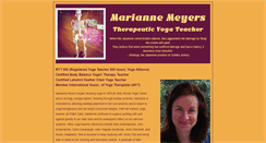 Desktop Screenshot of mariannemeyers.com